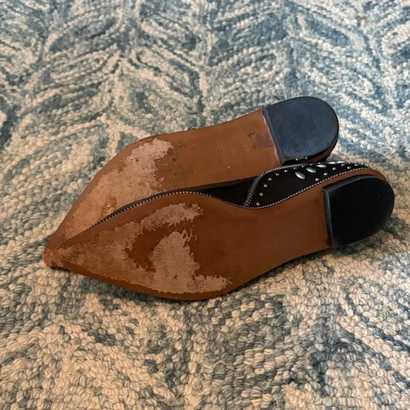 Rachel Zoe Black Studded Flats - Picture 4 of 4